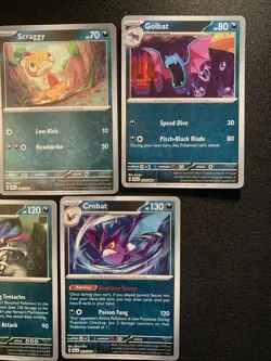 Dark Pokemon cards bundle REVERSE HOLO x5 PDD-5 - Image 2