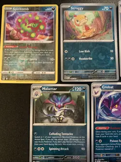 Dark Pokemon cards bundle REVERSE HOLO x5 PDD-5 - Image 3