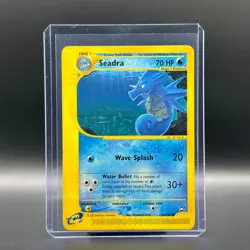 Seadra 058/147 Aquapolis e series 2002 English Pokemon Card - Image 1