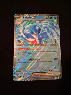 Palafin ex - JUMBO - Black Star Promo SVP 126 Scarlet Violet Pokemon TCG Card - Image 1