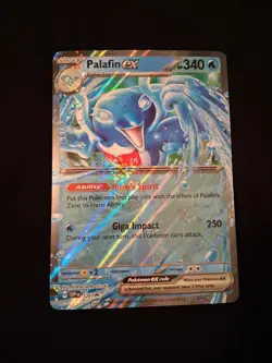 Palafin ex - JUMBO - Black Star Promo SVP 126 Scarlet Violet Pokemon TCG Card - Image 2