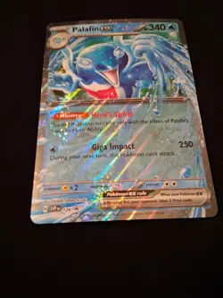Palafin ex - JUMBO - Black Star Promo SVP 126 Scarlet Violet Pokemon TCG Card - Image 4