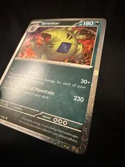 Tyranitar 135/193 Paldea Evolved (Cosmos Holo) Pokemon TCG Card N/M - Image 1