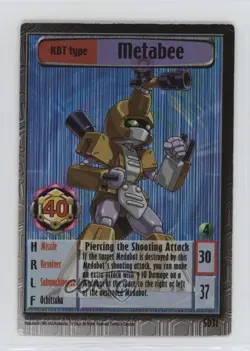 1999 Medabots Trading Card Game Starter Deck Metabee #SD31 1e8j - Image 1