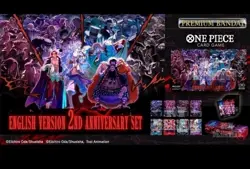 Sealed Premium Bandai One Piece Card Game English Version 2nd Anniversary Set - Image 4