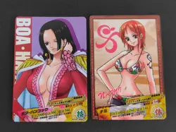 One Piece AR Carddass Nami 02-09 Boa Hancock No.02-38 card Japanese lot eb102 - Image 1
