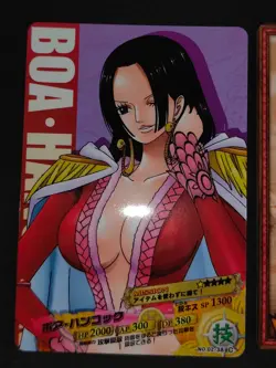 One Piece AR Carddass Nami 02-09 Boa Hancock No.02-38 card Japanese lot eb102 - Image 3