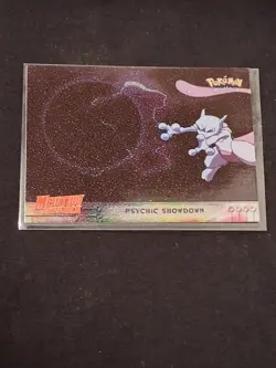 1999 Topps Pokemon Movie Card Animation Edition Psychic Showdown #33 Black Label - Image 5