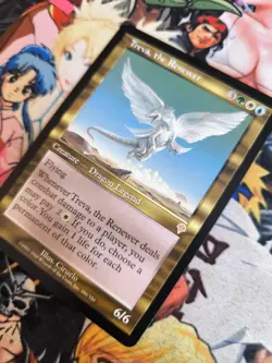 MTG Treva The Renewer 🇬🇧 🟡Nm Invasion Magic Dragon Legend 2000 Deck Card Og - Image 4