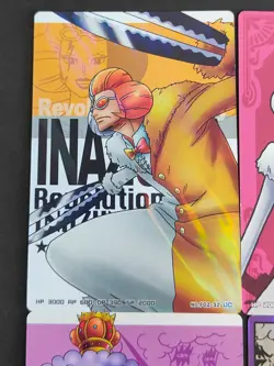 Emporio Ivankov F02-25 SR One Piece AR Carddass F02-32 Inaduma Card lot eb102 - Image 4