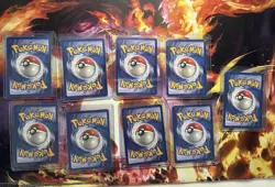Vintage Pokemon 9 Card Bundle Base Holo / 1st Edition Machamp - Image 2