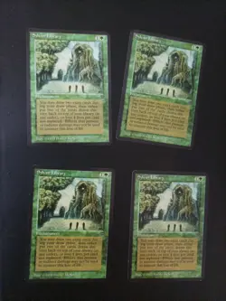 4 X Sylvan Library MTG P*. R*. O* .x.* Y - Image 1