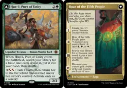 mtg magic Huatli, Poet of Unity Roar of the Fifth People ENGLISH poetesse de - Image 1