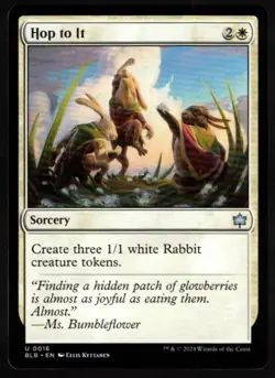 4x Hop to It-Magic the Gathering-MTG-Bloomburrow-Near Mint-4x - Image 1
