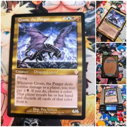 MTG Crosis The Purger Nm 🟡 🇬🇧 Rare Invasion Legend 2000 Magic Dragon Deck Og - Image 1
