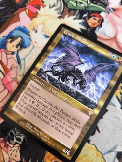 MTG Crosis The Purger Nm 🟡 🇬🇧 Rare Invasion Legend 2000 Magic Dragon Deck Og - Image 4