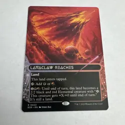 Lavaclaw Reaches (Rare Borderless) #22 EOE Stellar Sights MTG NM - Image 1