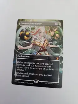 Greater Auramancy (Anime Borderless) Wilds of Eldraine: Enchanting Tales Regular - Image 1