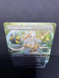 Greater Auramancy (Anime Borderless) Wilds of Eldraine: Enchanting Tales Regular - Image 4