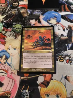 Reckless Assault 🇬🇧 🟨 Nm Invasion Magic the Gathering Mtg Rare 2000 Red Black - Image 5