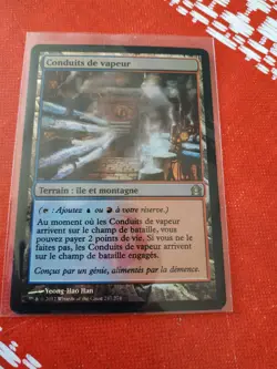 Conduits de vapeur - Steam Vents - FOIL - Magic mtg - NM FR * 1 - Image 1