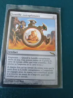 Lentille extraplanaire - Extraplanar Lens - Magic mtg - Exc- FR * 1 - Image 1