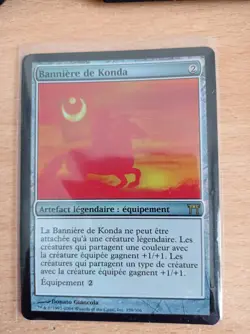 Banniere de Konda - Konda's Banner - FOIL - Magic mtg - NM FR *1 - Image 1