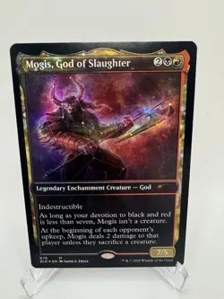 1x Mogis, God of Slaughter (078) - Foil NM-Mint, English Secret Lair MTG Magic - Image 1