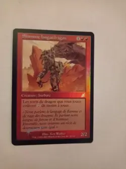 Shamane languedragon - Dragonspeaker Shaman - FOIL Magic MTG - NM FR * 1 - Image 1