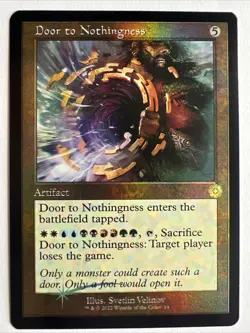 RETRO FOIL Door to Nothingness - BRO - NM - Magic: The Gathering - MTG - Image 1