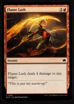 4x Flame Lash-Magic the Gathering-MTG-Bloomburrow-Near Mint-4x - Image 1