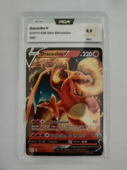 Carte Pokemon - Dracaufeu 017/172 - Stars Etincelantes EB09 PCA 9,5 - Image 1