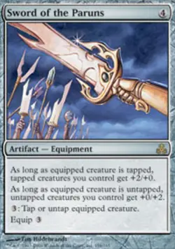 1x Sword of the Paruns Heavy Play MTG Magic - Kid Icarus - - Image 1