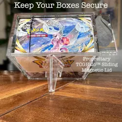 Pokemon Magnetic Booster Box Acrylic Case Not include Booster Box Not Fit ETB!!! - Image 5