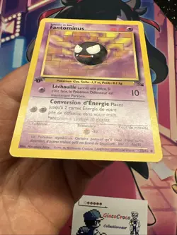 Carte pokemon wizard fossile edition 1 Ed1 First francais vf Fr Fantominus 33/62 - Image 5