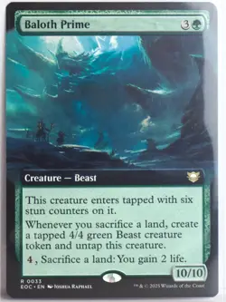Baloth Prime [New, Near Mint] Extended Art {Edge of Eternities} - Image 1