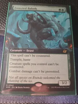 Frenzied Baloth (Extended Art) Edge of Eternities Regular - Image 1