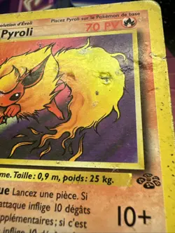 Carte Pokemon Wizards Jungle Pyroli Rare 19/64 Francais Vf FR - Image 4