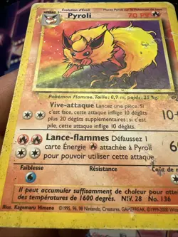 Carte Pokemon Wizards Jungle Pyroli Rare 19/64 Francais Vf FR - Image 5