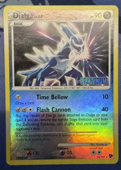 Dialga [Platinum] 16/106 Reverse Holo Stamped Pokemon Burger King Promo DP&BP - Image 1