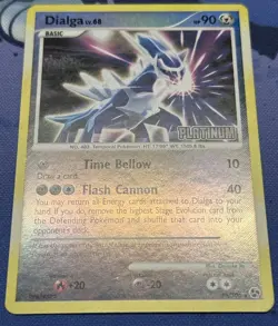 Dialga [Platinum] 16/106 Reverse Holo Stamped Pokemon Burger King Promo DP&BP - Image 2