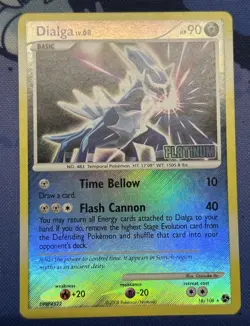 Dialga [Platinum] 16/106 Reverse Holo Stamped Pokemon Burger King Promo DP&BP - Image 5