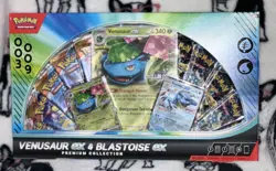 Pokemon TCG SV: Venusaur And Blastoise Ex Premium Collection Box: Sealed - Image 1