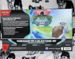 Pokemon TCG SV: Venusaur And Blastoise Ex Premium Collection Box: Sealed - Image 2
