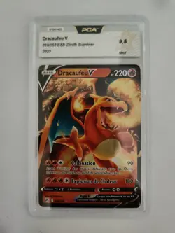 Carte Pokemon - Dracaufeu V 018/159 - Zenith Supreme EB12.5 PCA 9,5 - Image 1