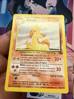 Carte Pokemon Jungle Wizards Galopa 44/64 Edition 2 Unlimited Francais Vf Fr - Image 3