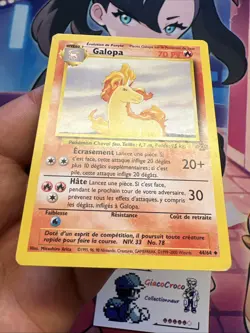 Carte Pokemon Jungle Wizards Galopa 44/64 Edition 2 Unlimited Francais Vf Fr - Image 4