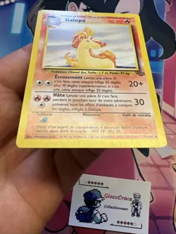 Carte Pokemon Jungle Wizards Galopa 44/64 Edition 2 Unlimited Francais Vf Fr - Image 5