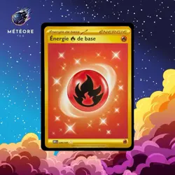 Carte Pokemon Energie Feu de base 230/197 Flammes Obsidiennes Fr - Image 1