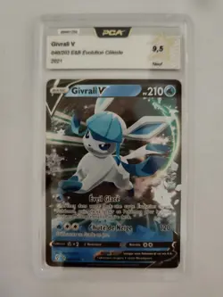 Carte Pokemon - Givrali V 040/203 - Evolution Celeste EB07 PCA 9,5 - Image 1